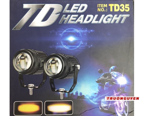 Đèn Trợ Sáng MotoLed 7D 