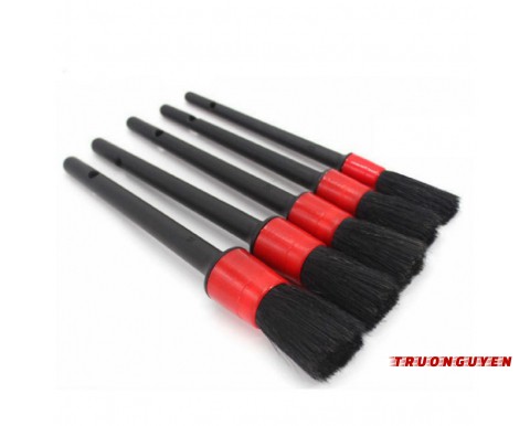 Set cọ 5 cây vệ sinh xe 
